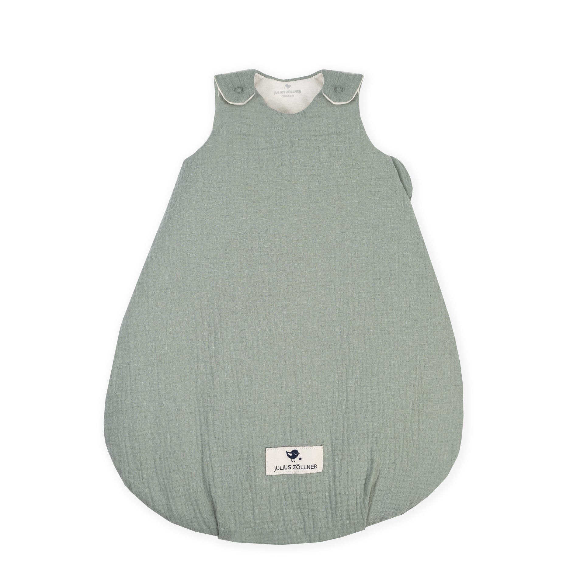 julius zöllner schlafsack was anziehen Musselin Babyschlafsack, Grün – Julius Zöllner GmbH & Co KG