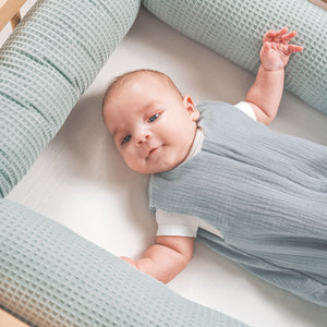 Musselin Sommerschlafsack, Denim