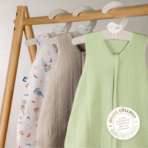 Musselin Sommerschlafsack, Lime