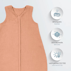 julius zöllner schlafsack musselin sommer Musselin Sommerschlafsack, Dune – Julius Zöllner GmbH & Co KG