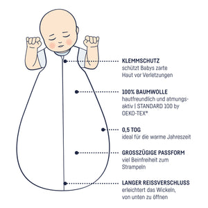 Summer sleeping bag Organic, Night &amp; Day