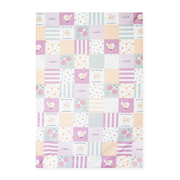 Julius Zöllner Krabbeldecke, Patch Rose