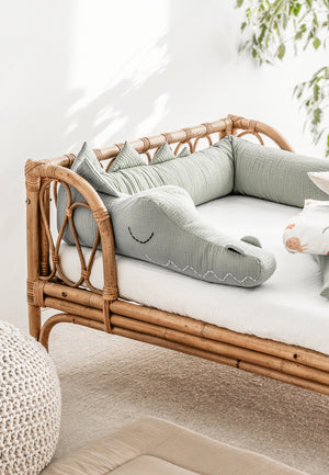 Sacco Nanna Estivo Julius Zöllner Jersey Little Bow | Taglia 50/56 | Cotone Jersey Traspirante | Oeko-Tex | Per Notti Fresche E Sicure