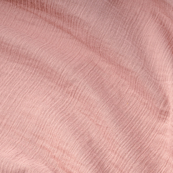 Bettwäsche aus Baumwollmusselin, Dusty Rose