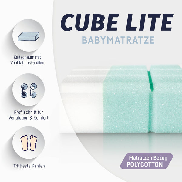 Babymatratze Cube Lite