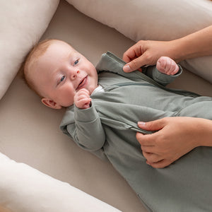 julius zöllner terra musselin schlafsack Musselin Babyschlafsack, Grün – Julius Zöllner GmbH & Co KG