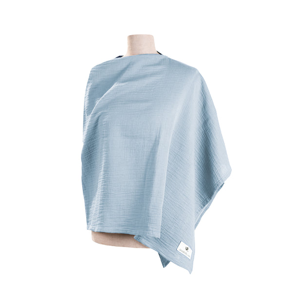 Stilltuch Musselin denim