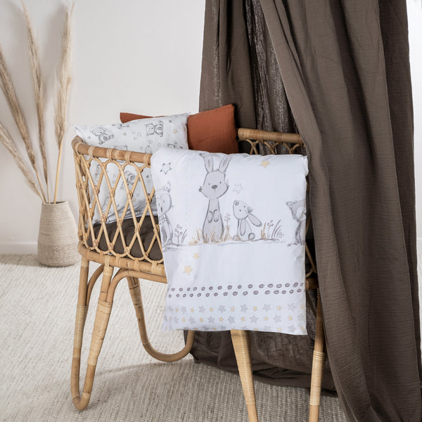 Bunny & owl bed linen