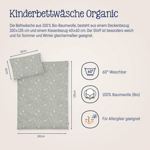 Organic bed linen, Wildflower