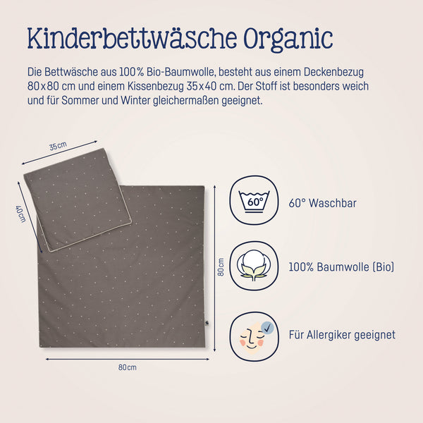 Bettwäsche Organic, Wild Dots