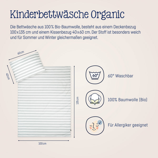 Bettwäsche Organic, Stripes