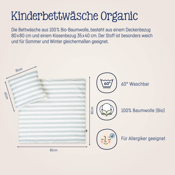 Bettwäsche Organic, Stripes