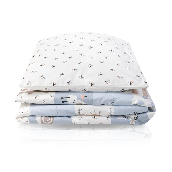 Julius Zöllner Bettwäsche Patch Blue