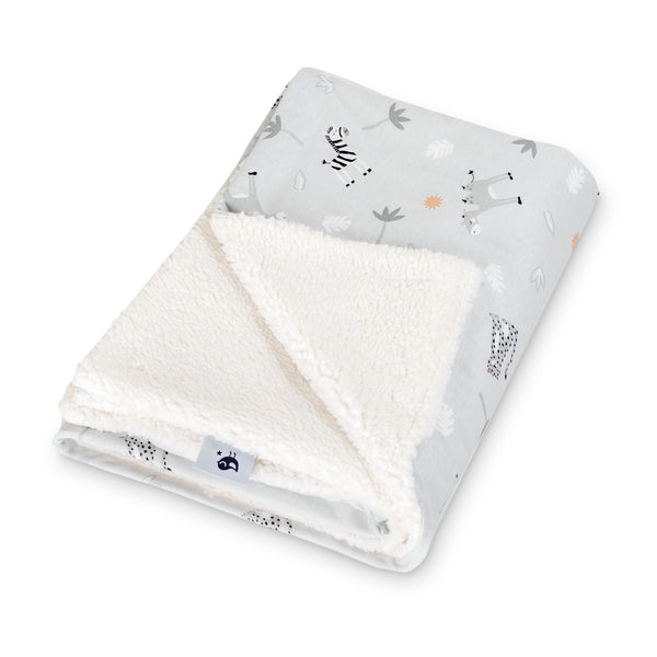 Jersey winter blanket, savanna gray