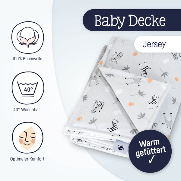 Jersey blanket lined, savannah gray