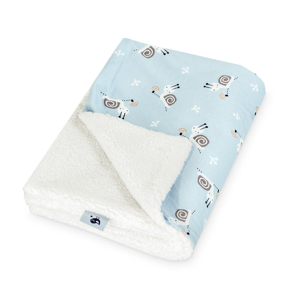 Jersey winter blanket, snail