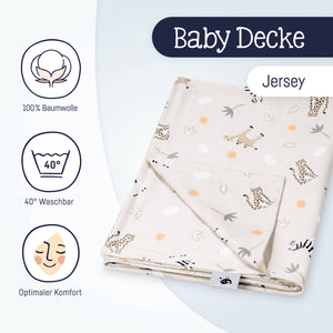 Jersey blanket, savanna beige