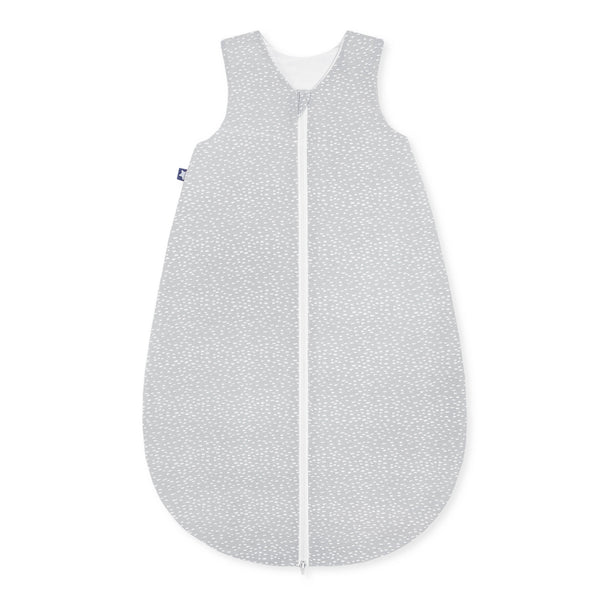 Jersey sleeping bag - Tiny Squares Grey