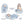 Nursing pillow, Patch Blue