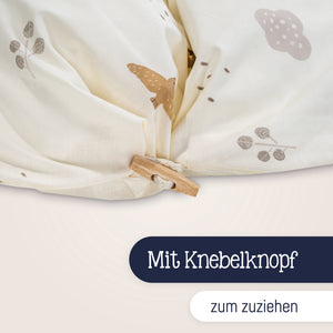 Nursing pillow with button, Organic Night &amp; Day