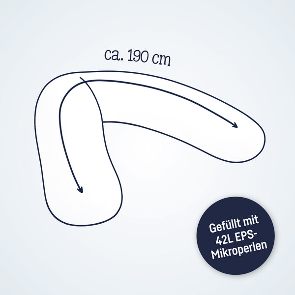 Nursing pillow, Patch Blue