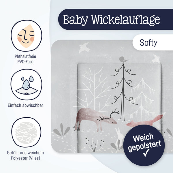 Wickelauflage "Softy", Woodlife