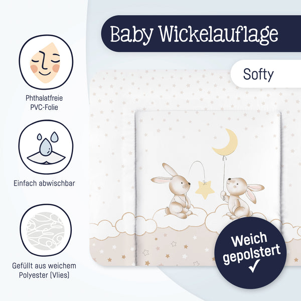 Wickelauflage "Softy", Traumhase