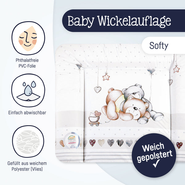 Wickelauflage "Softy", Schmusebär