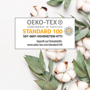 Changing mat cover made of muslin, sand