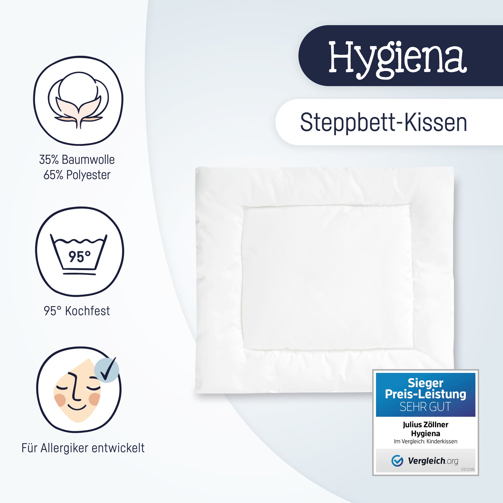 Kopfkissen, Hygiena – Julius Zöllner GmbH & Co KG