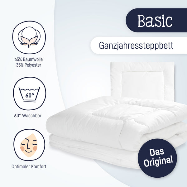 Kindersteppbett-Set, Basic