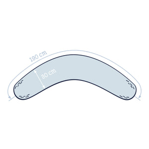 Jersey nursing pillow cover Little Otti