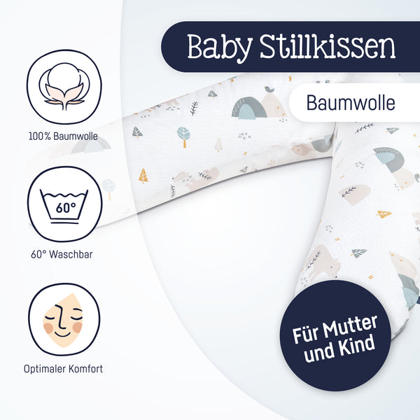 Mountain Bear nursing cushion