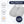 Nursing pillow with button, waffle piqué Light Grey