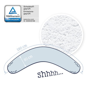 Stillkissenbezug mit Knopf, Waffelpiqué Lagoon