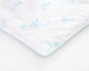 Kindersteppbett, Daune