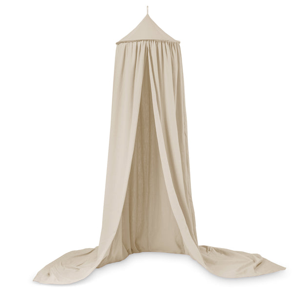 Canopy made of cotton muslin, sand