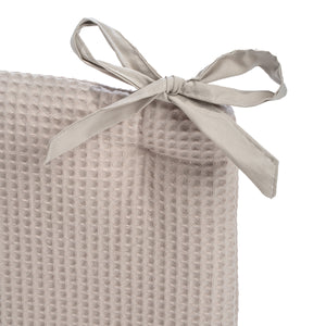 Nest waffle pique seashell