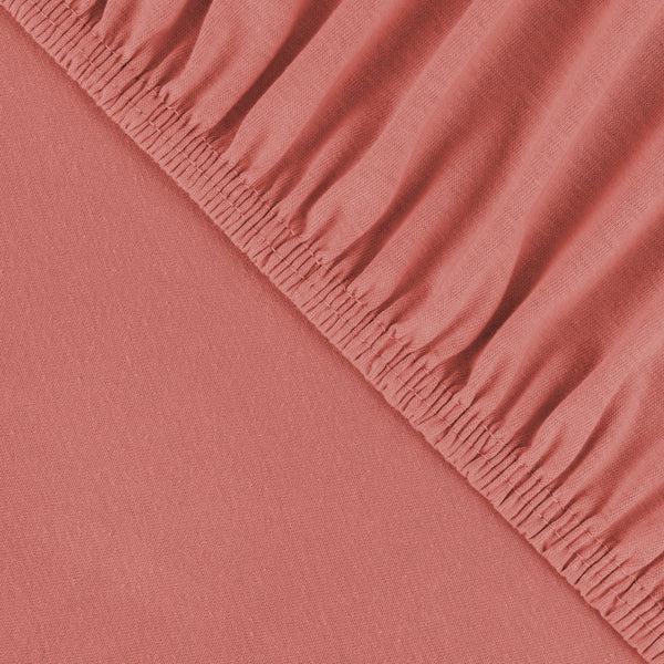 Jersey stretch bed sheets for cradles & Stubenwagenmatratzen 90x 40 cm, Terra