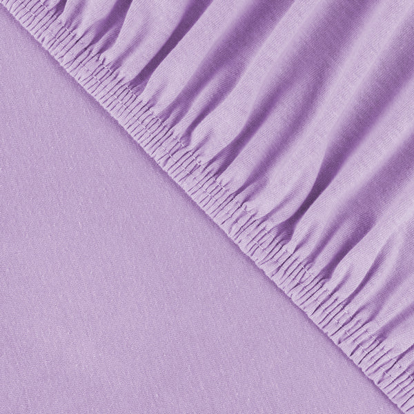 Jersey stretch bed sheets for cradles & Stubenwagenmatratzen 90x 40 cm, lilacs
