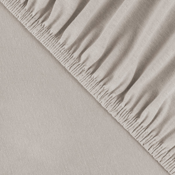 Jersey Spannbettlaken für Wiegen & Stubenwagenmatratzen 90x 40 cm, taupe