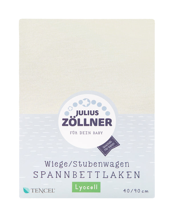 Tencel Spannbettlaken für Wiege und Stubenwagen von 90/40 cm