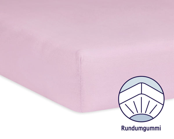 Tencel Spannbettlaken für Kinderbetten von 60/120 - 70/140 cm