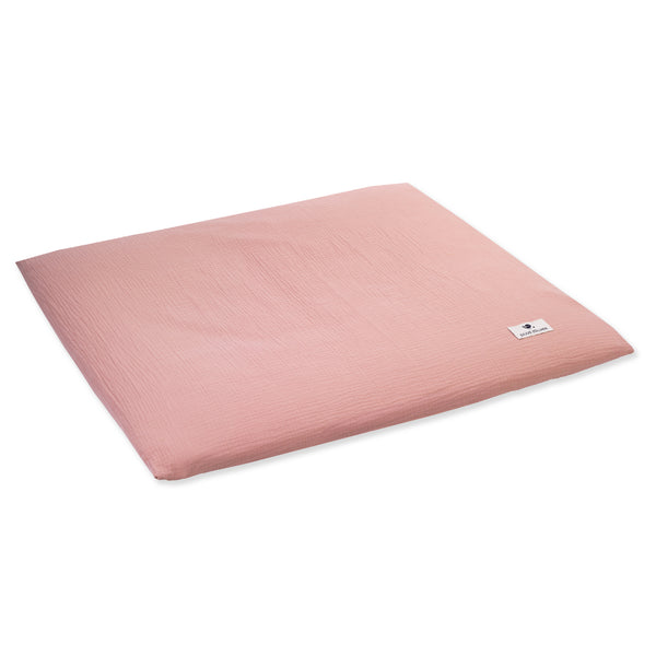 Cover Wrap pad/2-Keil-Mulde from Musselin, Dusty rose