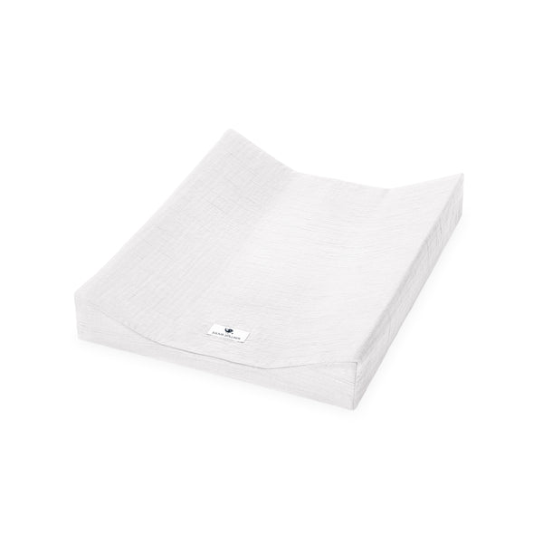 Cover Wrap pad/2-Keil-Mulde from Musselin, Ivory