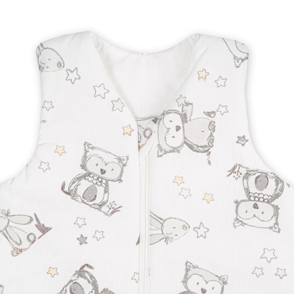 Summer sleeping bag - bunny and owl