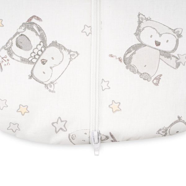 Summer sleeping bag - bunny and owl