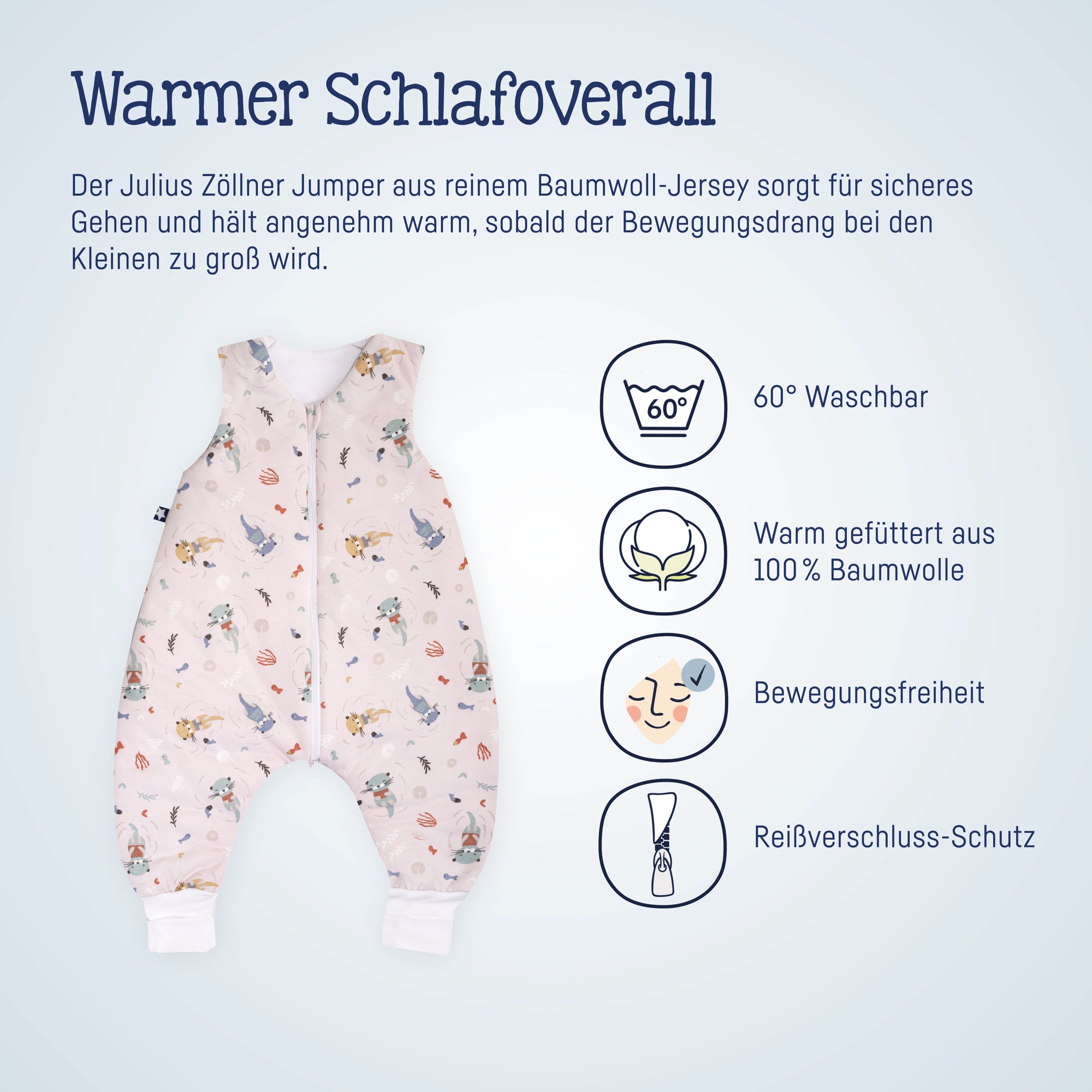 julius zöllner schlafsack mit fuß Jersey Jumper, Little Otti – Julius Zöllner GmbH & Co KG