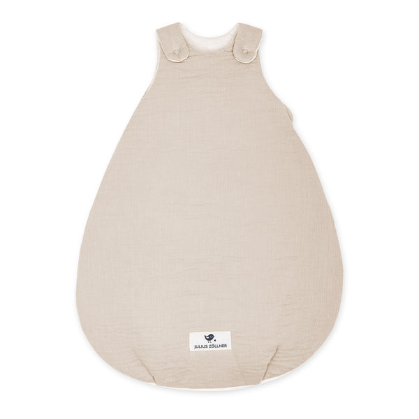 Babyschlafsack aus Baumwollmusselin - Sand