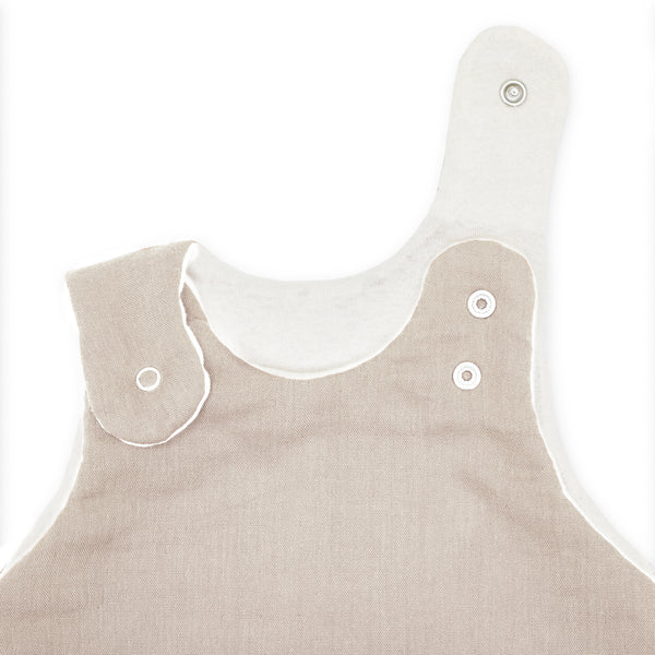 Babyschlafsack aus Baumwollmusselin - Sand